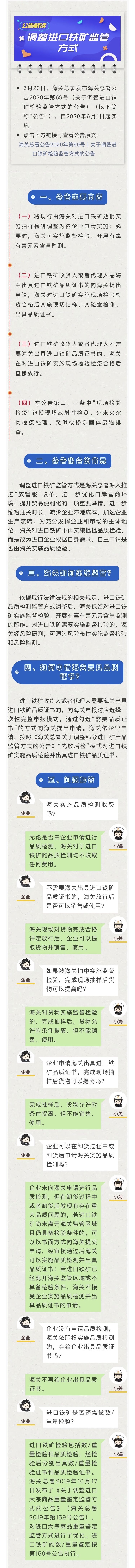 海关总署2020年第69号公告政策解读