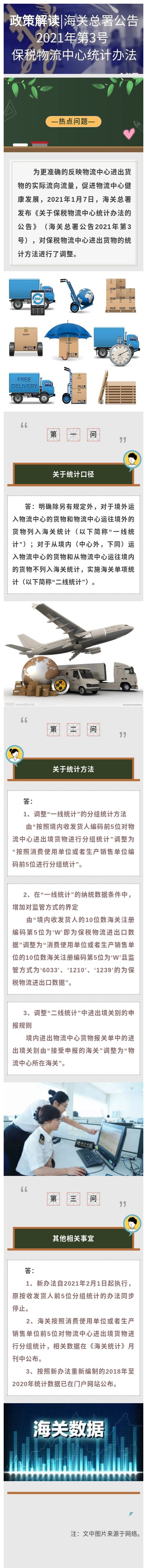 政策解读--保税物流中心统计办法