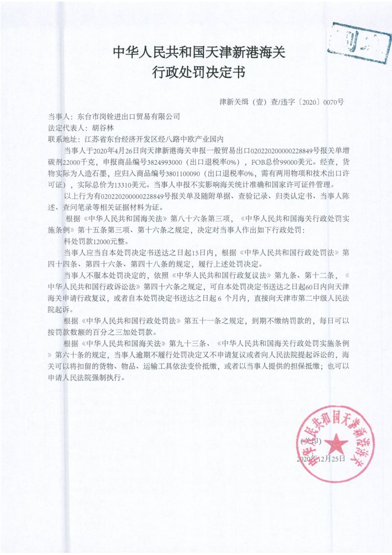 津新港关缉(壹)违字〔2020〕0070号出发决定书 津新港关缉(壹)违字〔2020〕0070号出发决定书