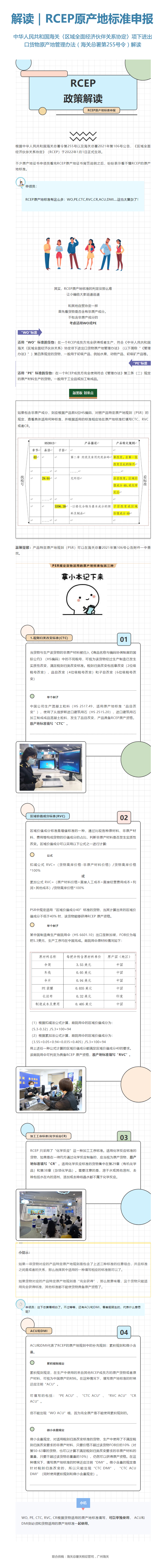解读|RCEP原产地标准申报 解读|RCEP原产地标准申报